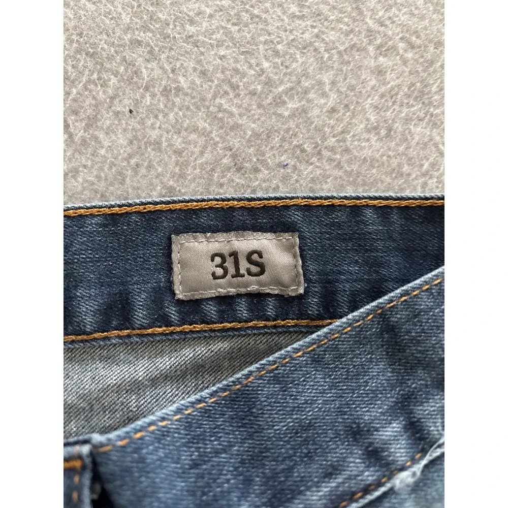 BKE Jake Straight Men's Size 31S Straight Leg Blue Medium Wash Denim Pants Jeans